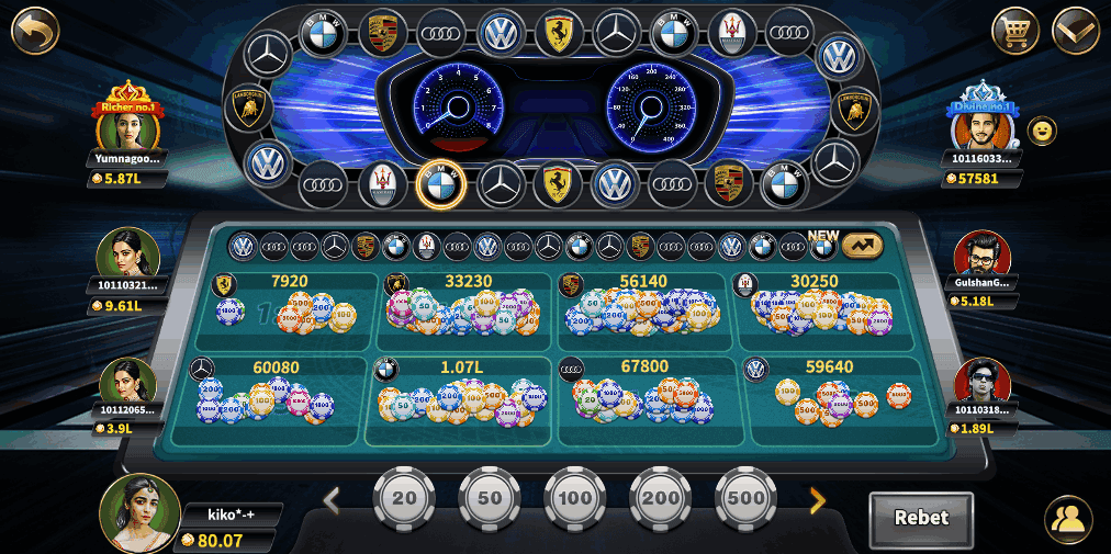 Car Roulette gameplay preview