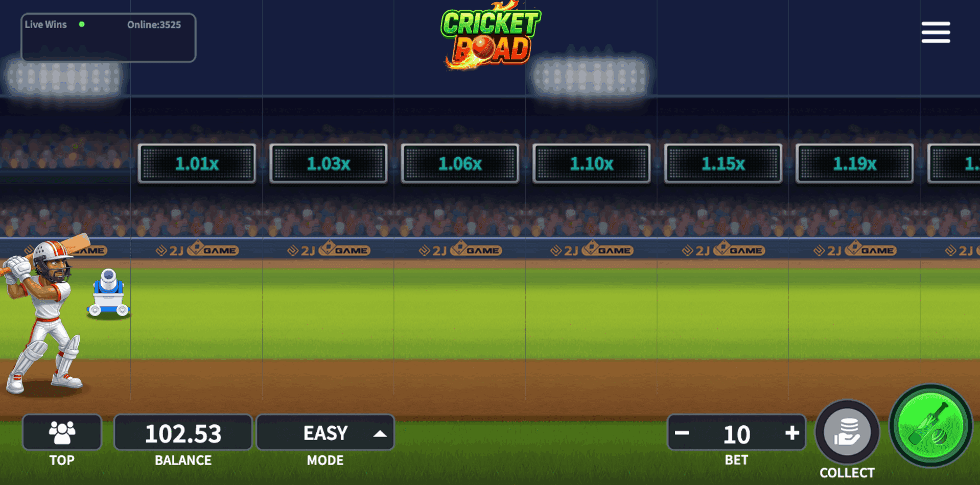 Cricket Road gameplay preview
