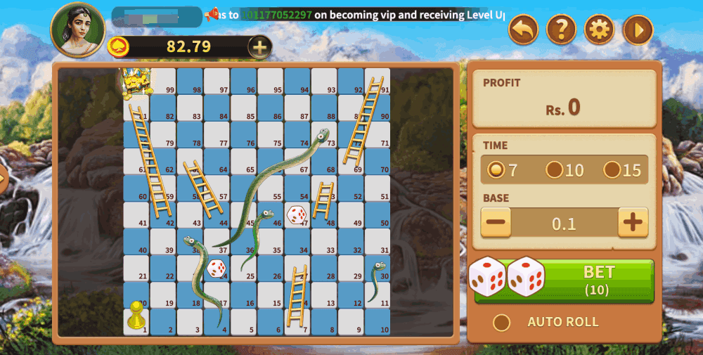 Snakes and Ladders gameplay preview