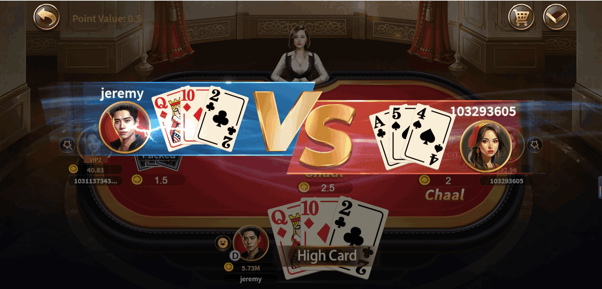 Teen Patti gameplay preview