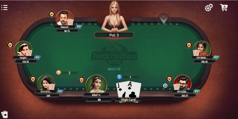 Texas Hold'em gameplay preview