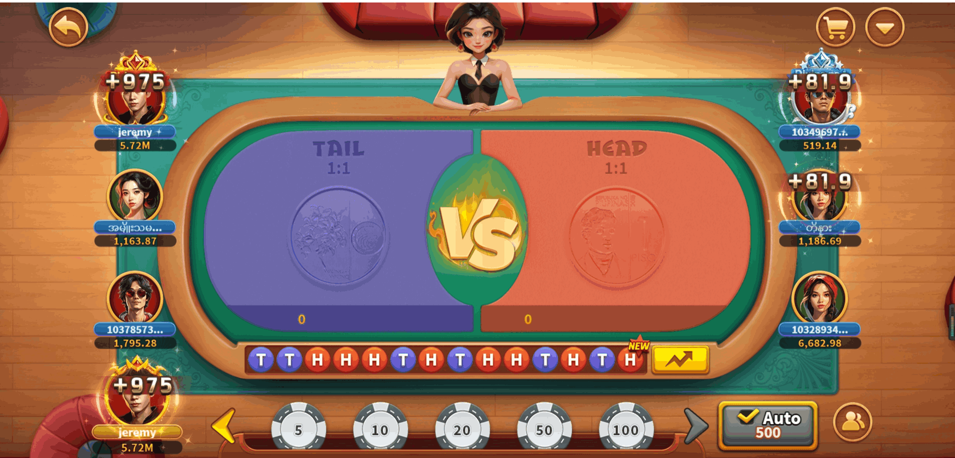 Toss a Coin gameplay preview